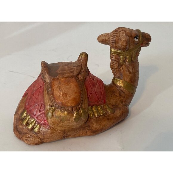 Nativity Ceramic  Jesus Mary Joseph Wise Men Cow Camel Sheep Religious - Picture 15 of 16